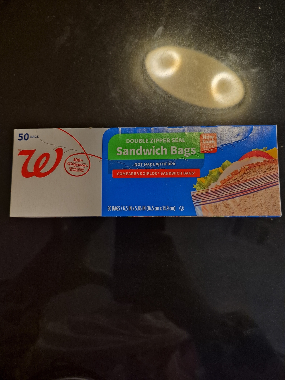 Double Zipper Seal Sandwich Bags